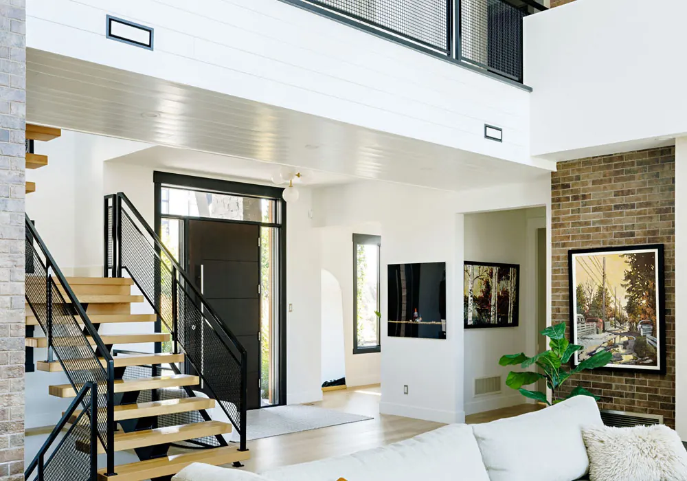 Custom kitchen and living room by Amend Developments, photo 23